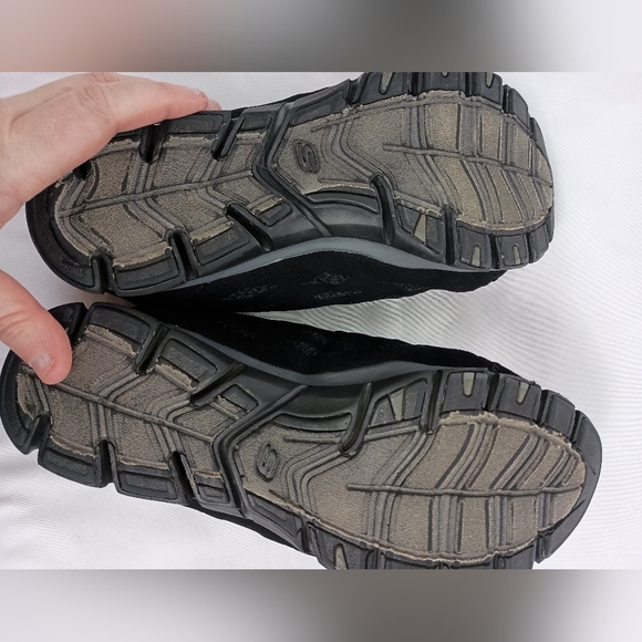 Skechers Comfy Lightweight Casual Black Slip On Outdoors 8.5 Athletic Shoes (#2) - Picture 4 of 4